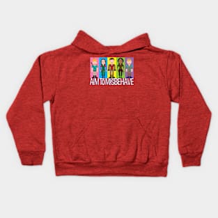 Aim to Misbehave Kids Hoodie